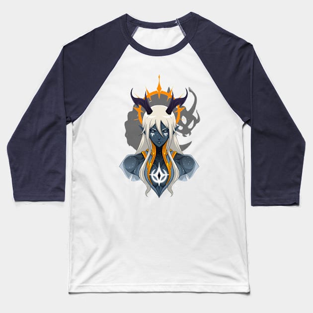 Aaravos Baseball T-Shirt by Mistiqarts